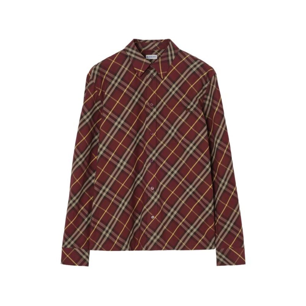 Burberry Red Shirts Men